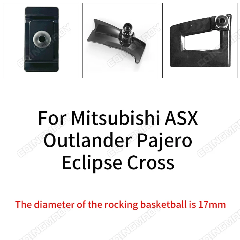 

Car Phone Holder For Mitsubishi ASX Outlander Paiero Eclipse Cross Fixed and mobile dedicated base accessories