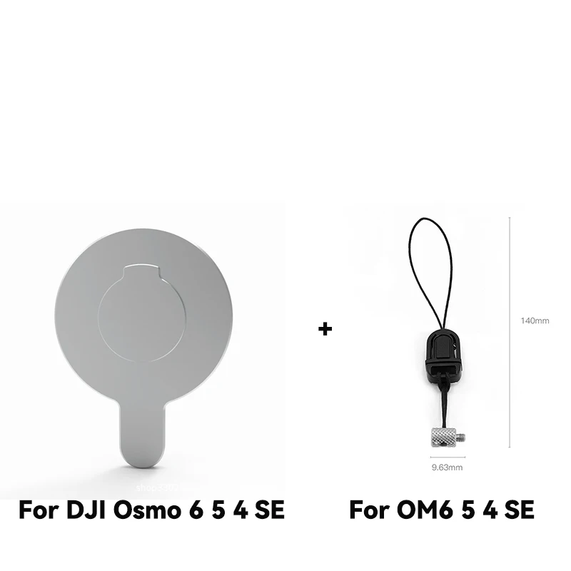 Magnetic Phone Mount for DJI Osmo Mobile OM 7/7P/6/ 5/OM4 SE