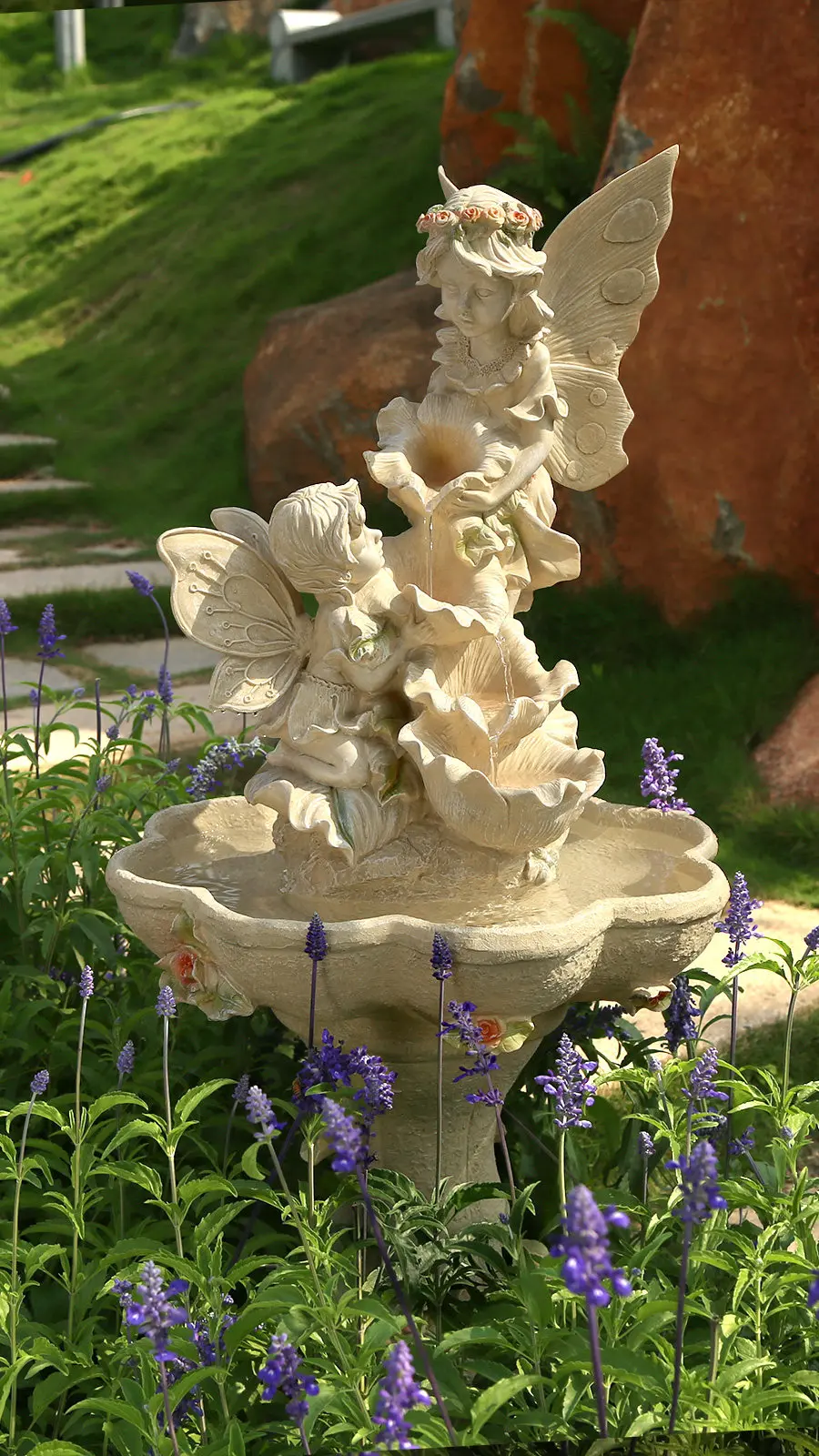 xx-European Style Resin Wealth-attracting Blessings Villa Garden Courtyard Balcony Decoration Layout Club Living Room Ornaments