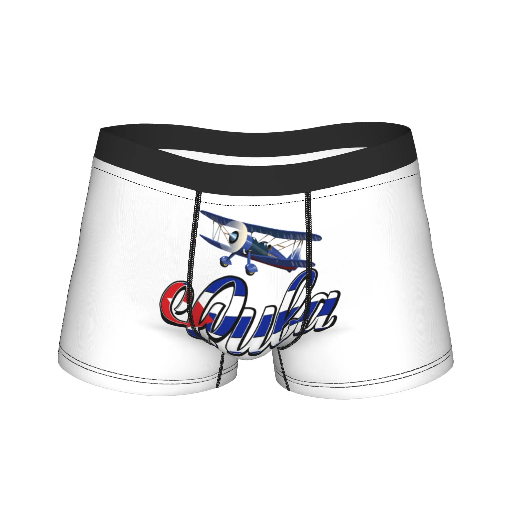 

Трусы-шорты мужские «Make Cuba Great Again», удобные, с принтом, больших размеров, хит продаж