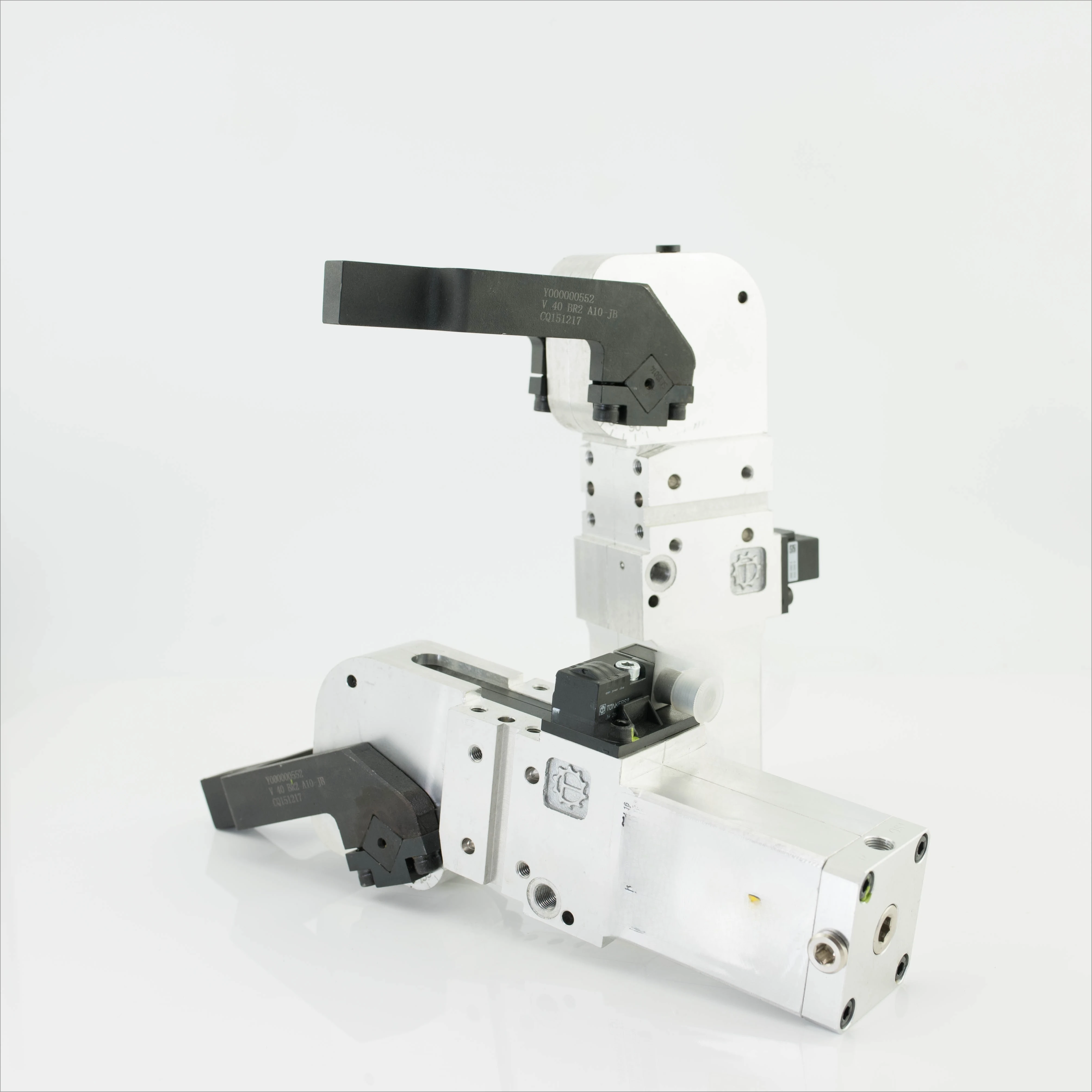 Imagen 4: TUNKERS Cilindro de sujeción de soldadura profesional V40 BR2 A10 T12 90 grados