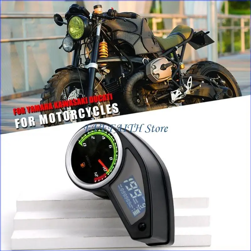 

124B High Quality Water Temperature Digtal Speedometer for Motorcycle
