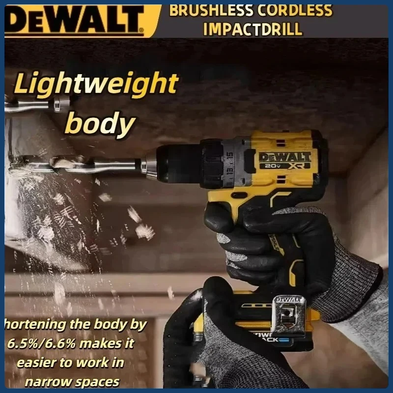 

Dewalt DCD800 Беспроводная электрическая отвертка Бесщеточная ударная дрель 2000 об/мин 1/2 дюйма Электрический инструмент для батареи Dewalt