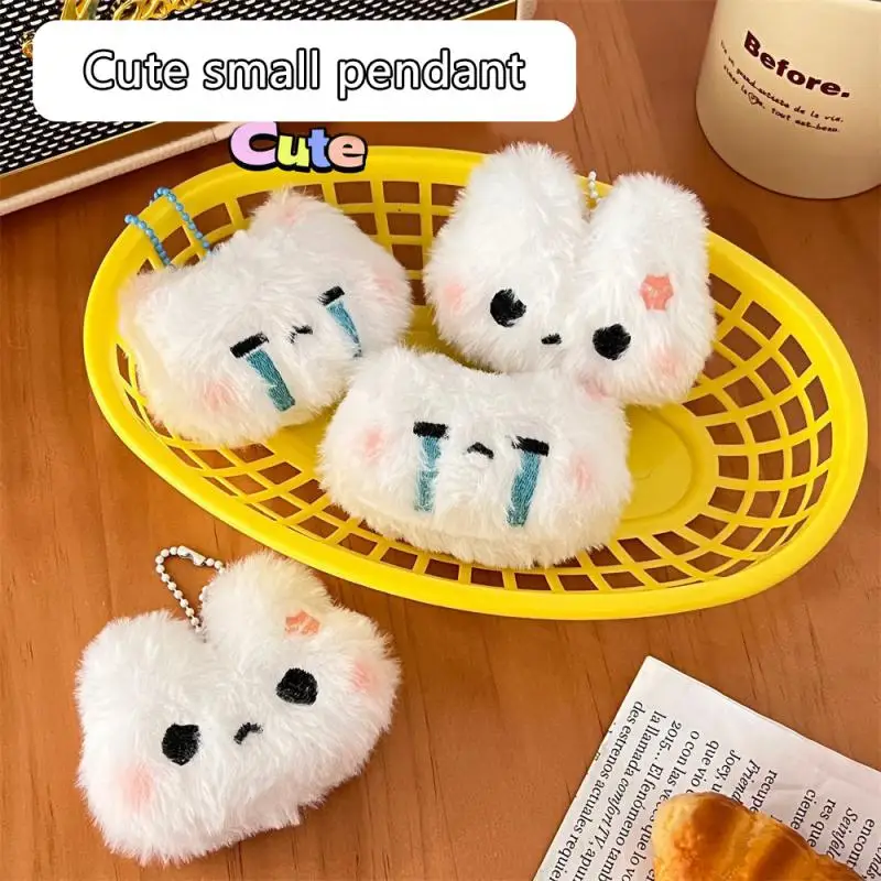 Couple Pendant Super Cute Soft And Fluffy Student Key Chain Plush Keychain Sweetheart High-quality Materials Super Cute Keychain