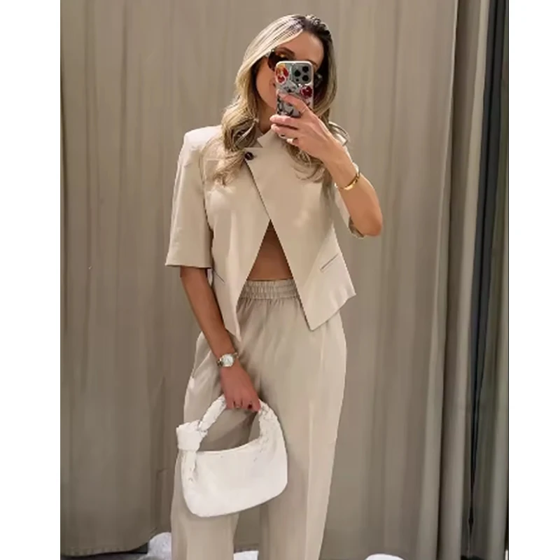 2026 Women's Spring New Blazers Blouse Fashion Leisure Elegance Women's Jackets Young Chic Travel Holiday Unique Blazers