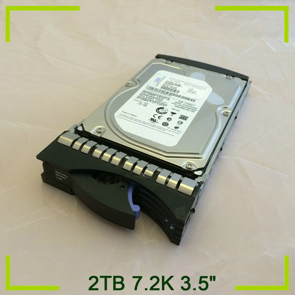 

Для сервера IBM жесткий диск DS3200 DS3300 SATA-SAS 2 ТБ 7,2 К 3,5 дюйма 49Y1940 49Y1944