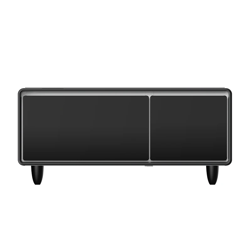 Hot-selling Mini Refrigerator Smart Coffee Table with 2 Refrigerator Drawers USB Ports Smart Furniture