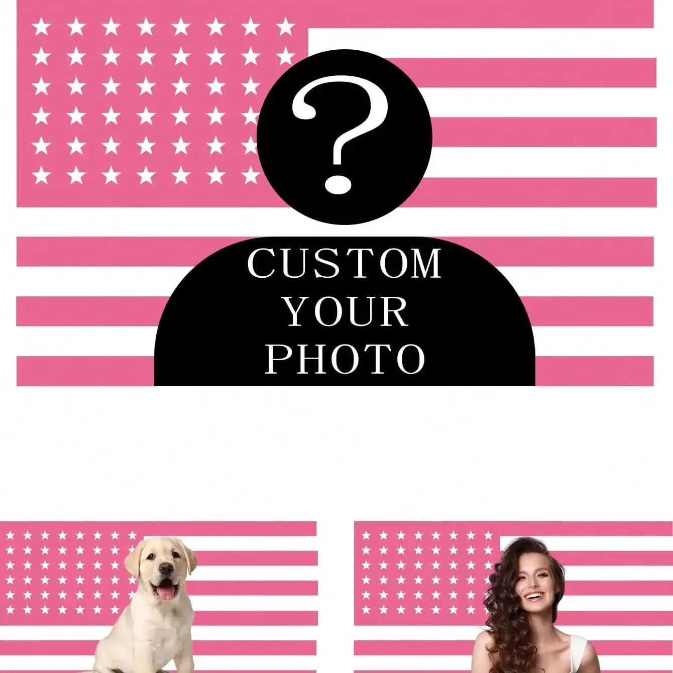 1 tapiz personalizado personalizable con fotos y texto, para cumpleaños, boda, Halloween, Navidad, fiesta