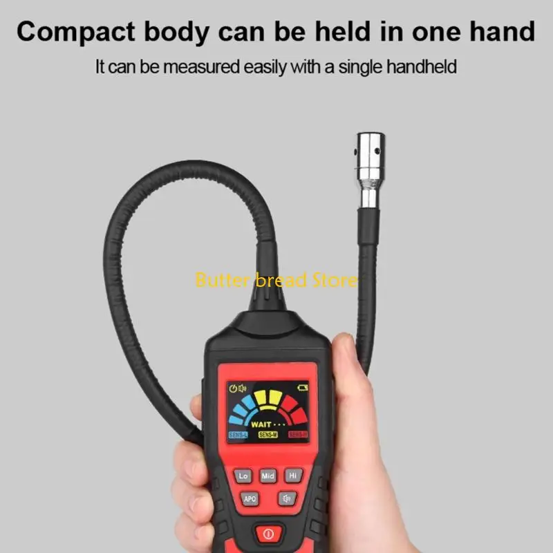 W89C محمولة اختبار غاز قابلة للاحتراق المحمولة المحمولة محمولة مستشعرات سريعة التمثيل لمناجم الفحم ومصافي النفط ، يضمن بيئة آمنة