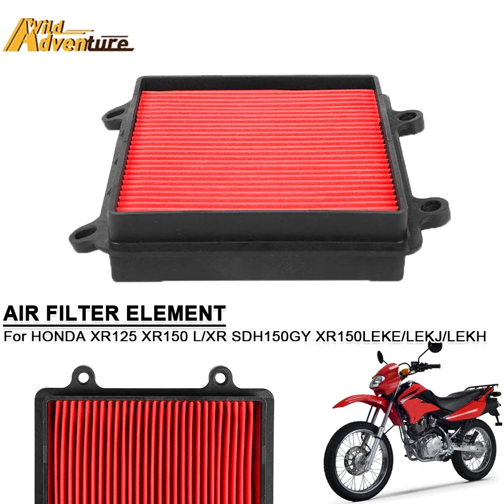 

For HONDA XR125 XR150 XR125L XR150L XR 125 150 L SDH150GY XR150LEKE/LEKJ/LEKH Motorcycle Air Filter Element Intake Cleaner Clean