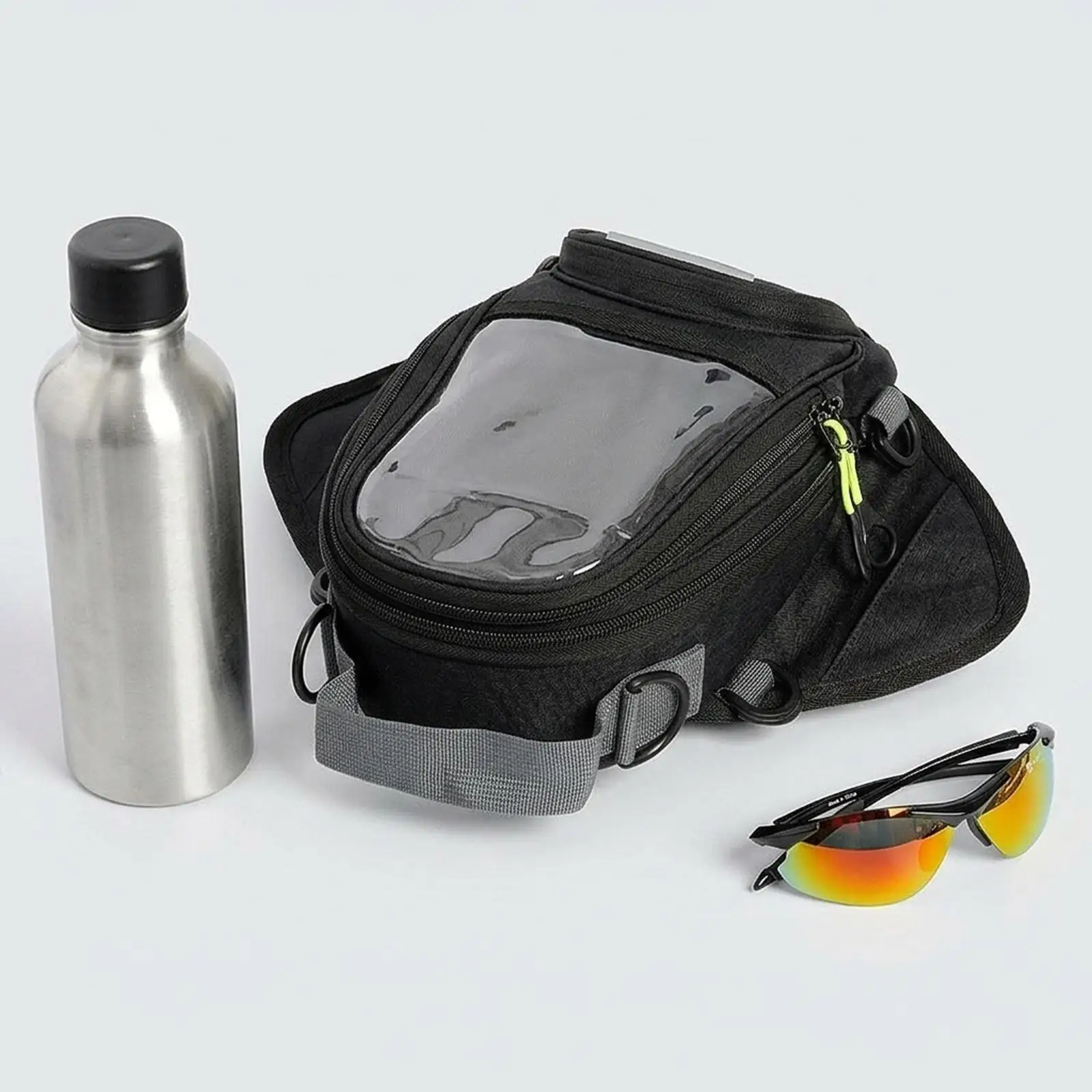 

Motorcycle Tank Bag Gas Tank Pouch Water Resistant Lightweight Motorbike Accessories for Mountain Trails Cycling Outdoor