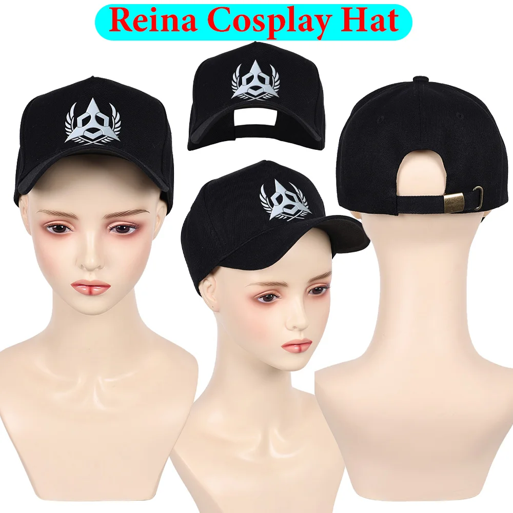 Adulto Reina Cosplay juego Tekken sombrero gorra accesorios de disfraz diario fantasía hombres mujeres sombreros de fiesta de Halloween vestir