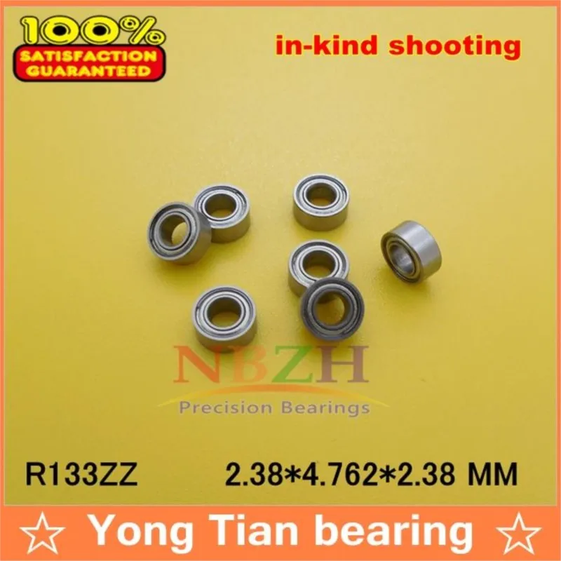 

NBZH bearing1PC High Quality ABEC-5 Z2V2 R133ZZ3/32"x 3/16"x 3/32" Inch 2.38*4.762*2.38 Mm Mini Shielded Ball Bearing