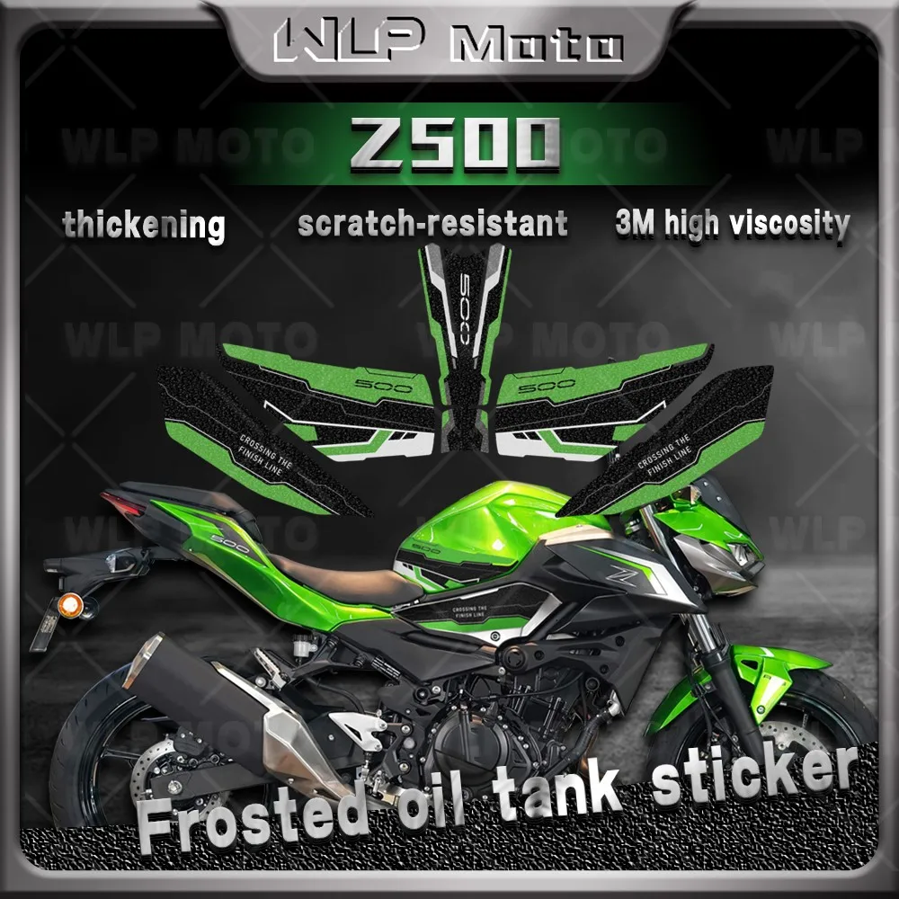 For Z 500 SE ABS z 500 se abs z500 2024 3M Thick Frosted Motorcycle Body Fuel Tank Pad Protector Stickers Anti slip Decal