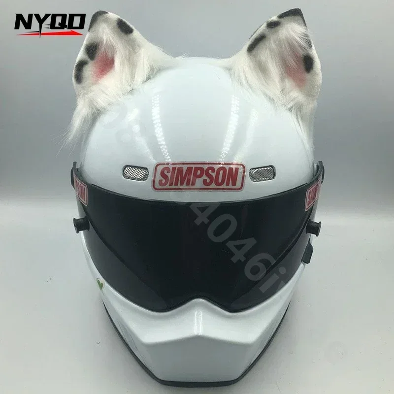 

Ski Helmet Decoration Animal Ears Cat Wolf Fox Ear Motorcycle Cavalry Knight Equipment Accessories Cuernos Para Casco Moto