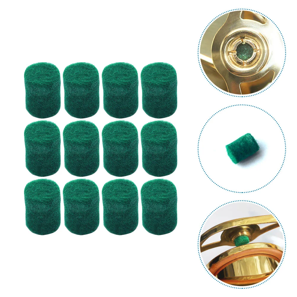 Saxophone Felt Column Repairing Supplies Musical Instruments Pads for High Quality Parts Green