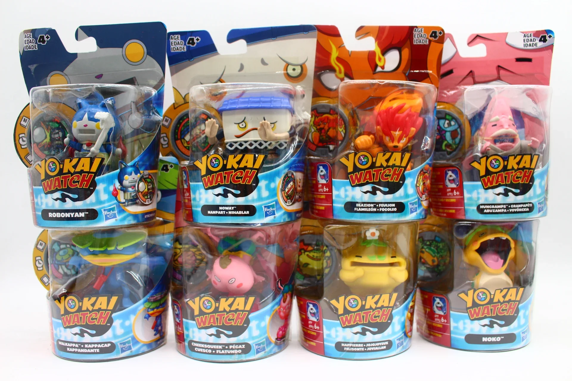 Youkai Watch Brave Tough Family Whispers Jibanyan Komajiro Action Figures Model Toy Peripherals Model Toys Kids Gifts Ornaments