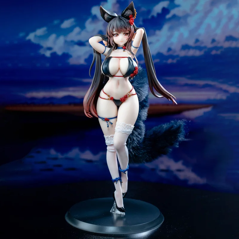 

Fox Girl Rose Bara Figure Action Doll Bearpanda Tacco Original Character Model Ornament 1/6 Scale Collectible Authentic In Stock