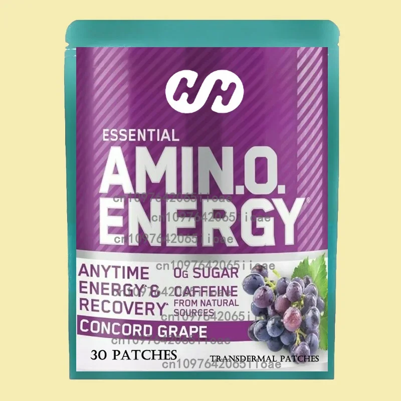 

30-пластыри энергетических транпьютерных пластырей поддерживает энергию с помощью B5 и B3. Все натуральные витамины и минеральные пластыри.