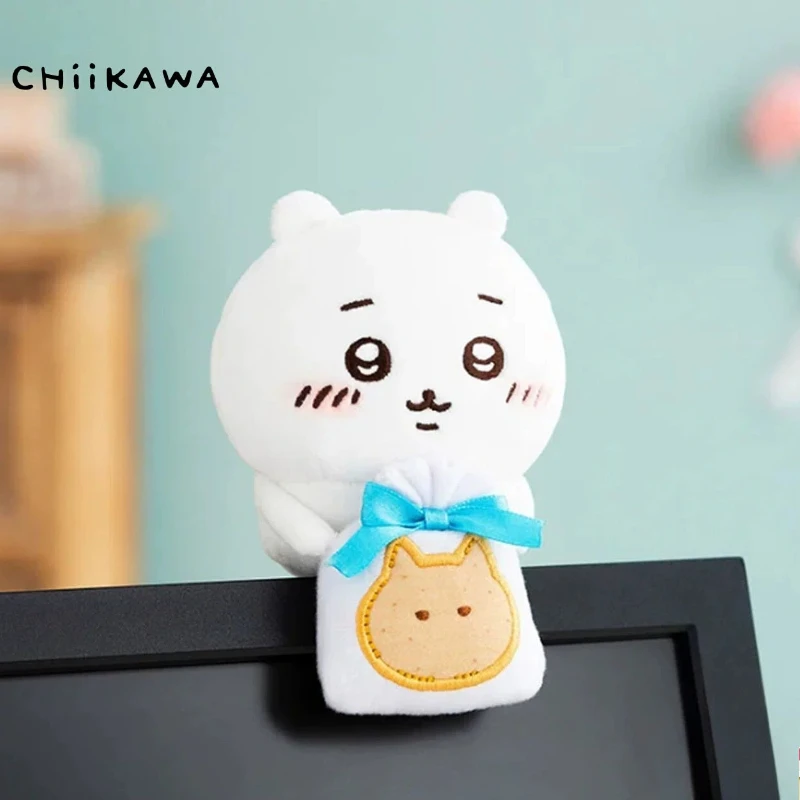 Chiikawa Hachiware Usagi Kawaii Anime Cartoon Cute Simple Computer Screen Plush Pendant Desktop Ornament Toy Exquisite Versatile