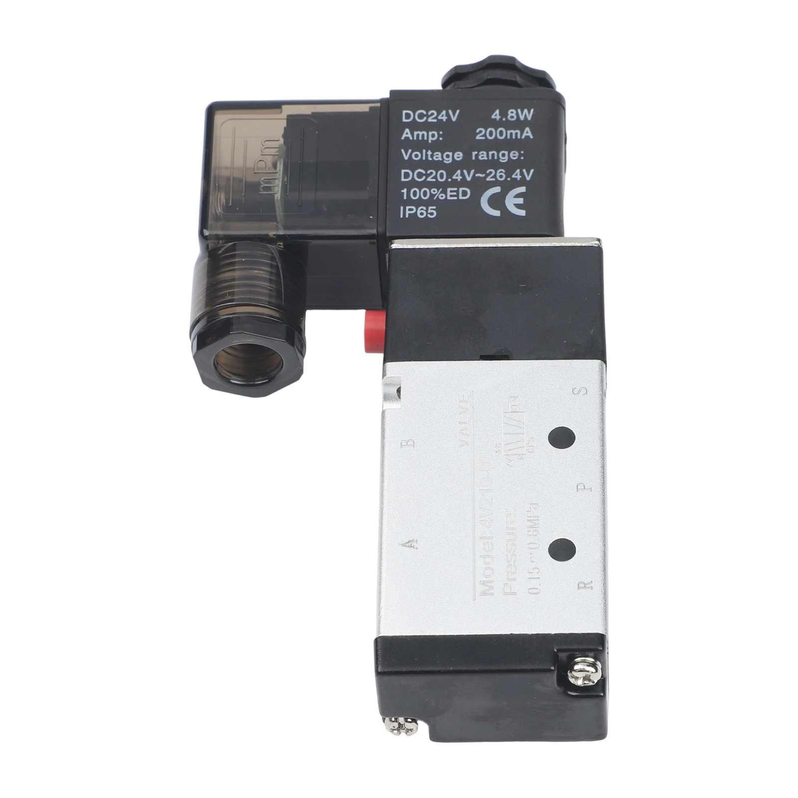 Pneumatic Valve Solenoid Valve DC24V Compatible Stable Operation Reliable Air Flow Directional Control Valve Solenoid Valve