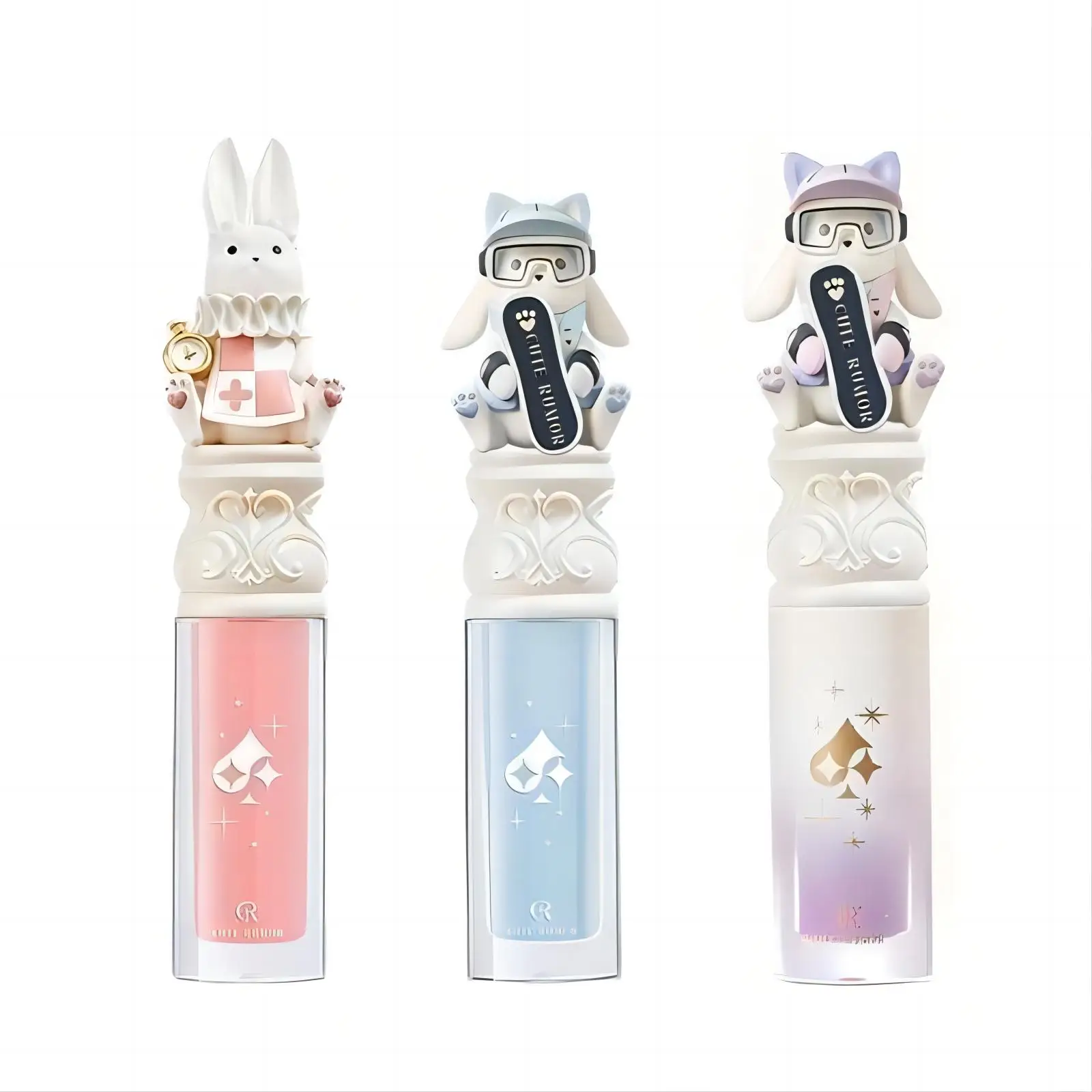 Cute Rumor Lip Protecting Serum Lip Gloss Lip Glaze Hydrate Lipstick Glass Lip Oil Glitter Moisturize High Quality Korean Makeup