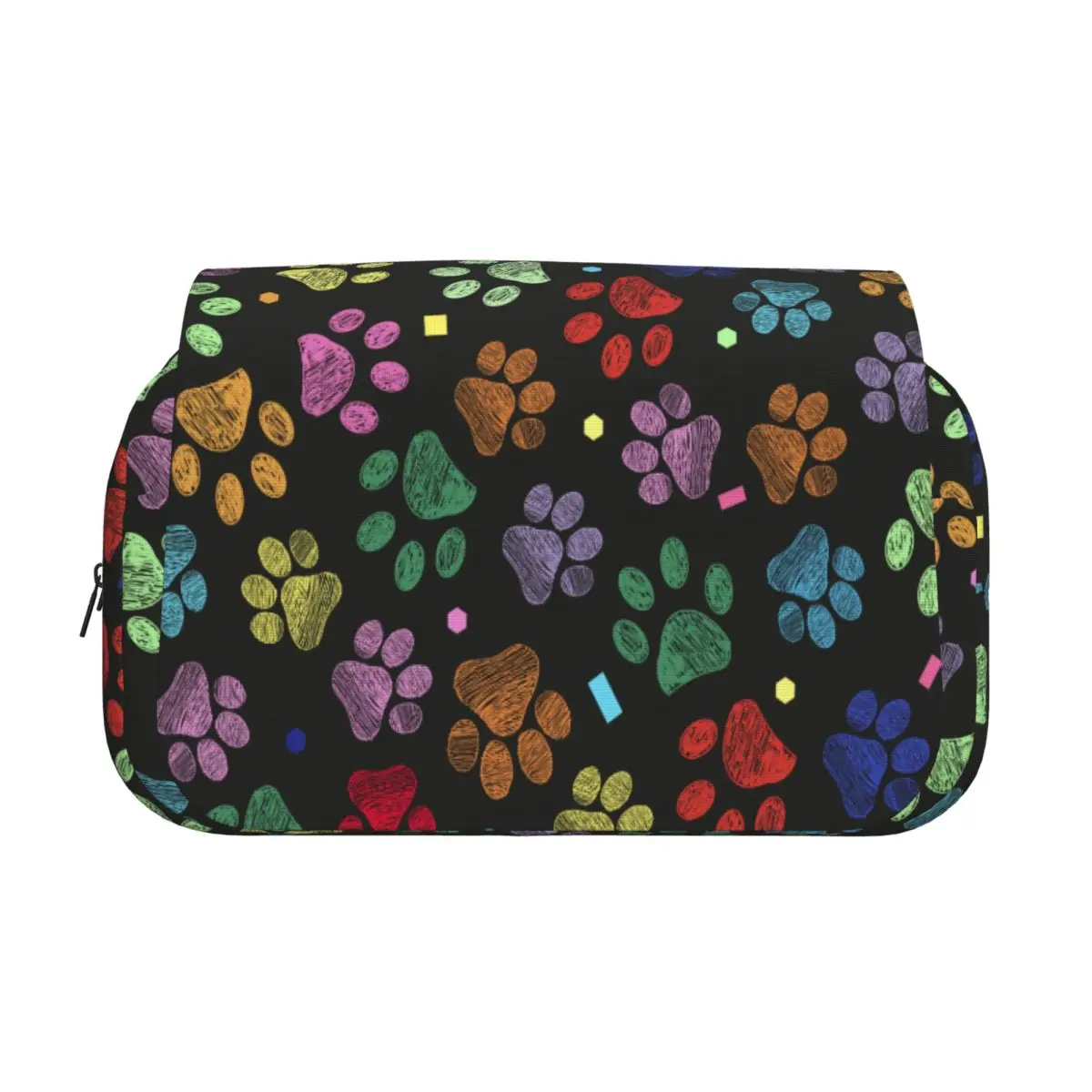 Cute Animal Paw Pattern Pencil Cases Classic Pen Box Bags Kids Large Storage Students School Gift Pencilcases