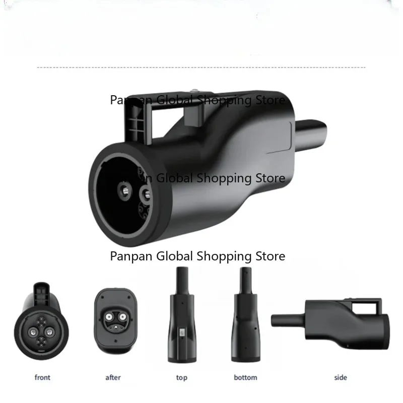 

250A 1000V Chade-mo to NACS Adapter 250KW DC EV Charger Chad-emo Connector Electric Vehicle CHade-mo to For T-esla Adapter