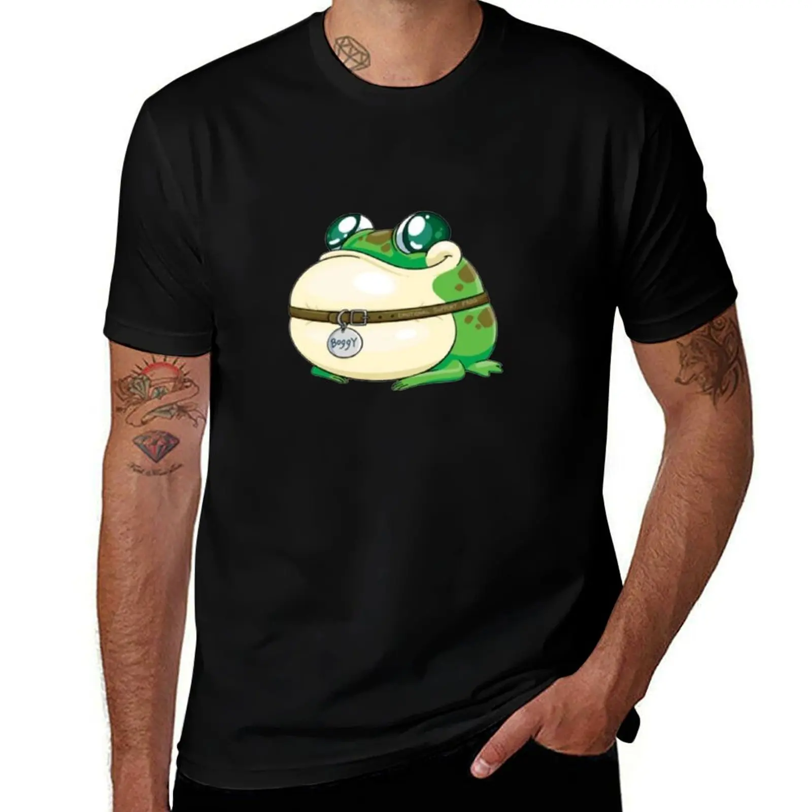 Забавная футболка Boggy the Froggy, удобная рубашка с короткими рукавами для тренировок
