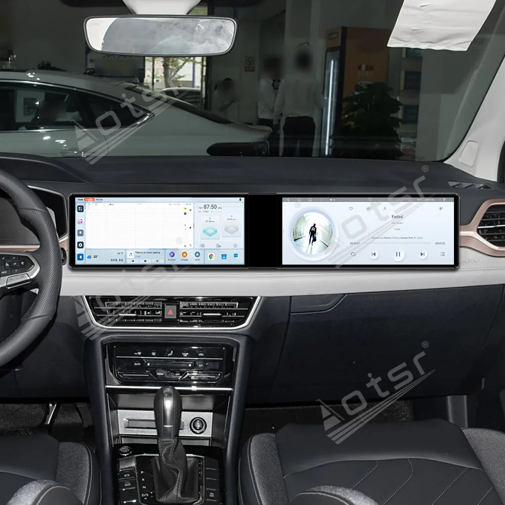 

Двойной 12,3-дюймовый автоматический carplay Android 13.0 для Volkswagen Tharu 2023-2024 Автомобильный радиоприемник GPS Стерео сенсорный головное устройство Мультимедийный плеер