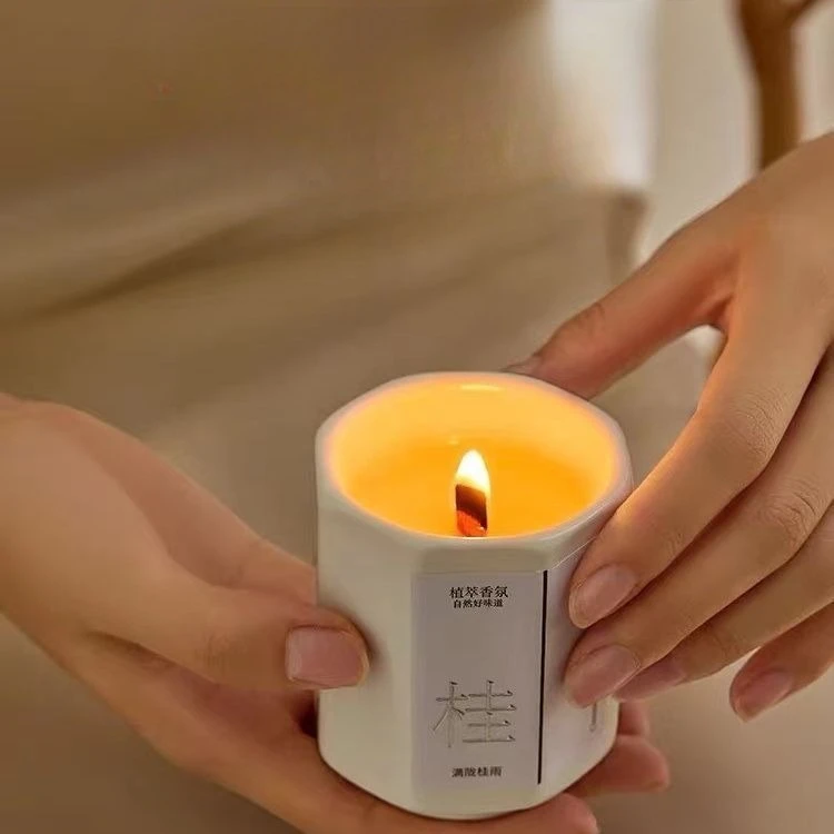 

Matarile Osmanthus Scented Candle Handmade Soy Candles Velas Decorativas Hogar Cadeau Mariage Pour Invités Bougies Kaarsen Echte