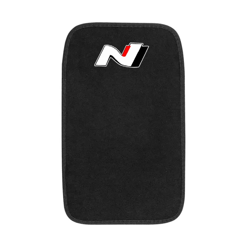 Estera de reposabrazos de cuero de gamuza, cojín de protección, reposabrazos automático para Hyundai N nline tucson kona sonata veloster i20 i30