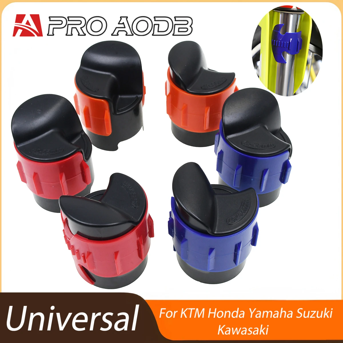 Universal 45mm-55mm Fork Seal Saver Cleaner Motorcycle Front Fork Seal Clean Tool Fork Shock Absorber Cleaning Repairing Tools