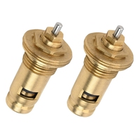 ABKJ-Brass Radiator Valve Insert M30 X 1.5 Valve Thermostat Insert 1/2 Inch Bath & Kitchen Faucet Replacement Valvecartridge