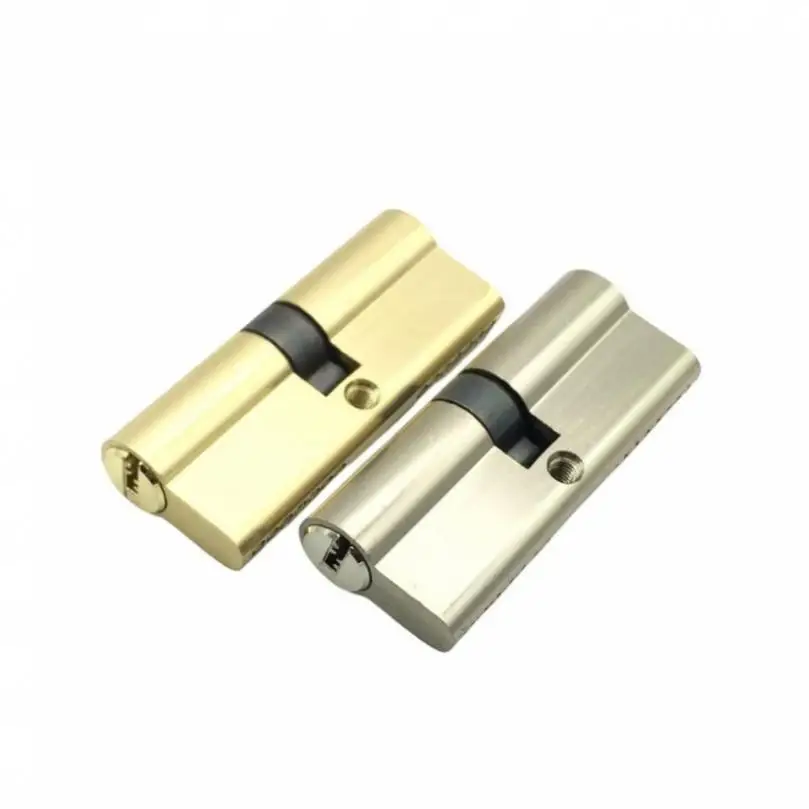 70mm Universal Cylinder Anti-Theft Copper Dual Open Lock Cylinder with Keysfor Wooden Doors / Aluminum Doors