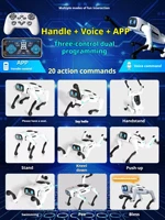 2026 New Ai Intelligent Smart Robot Dog Remote Control Toy Programmable With Loading Basket For Boys Birthday Festival Gift 4