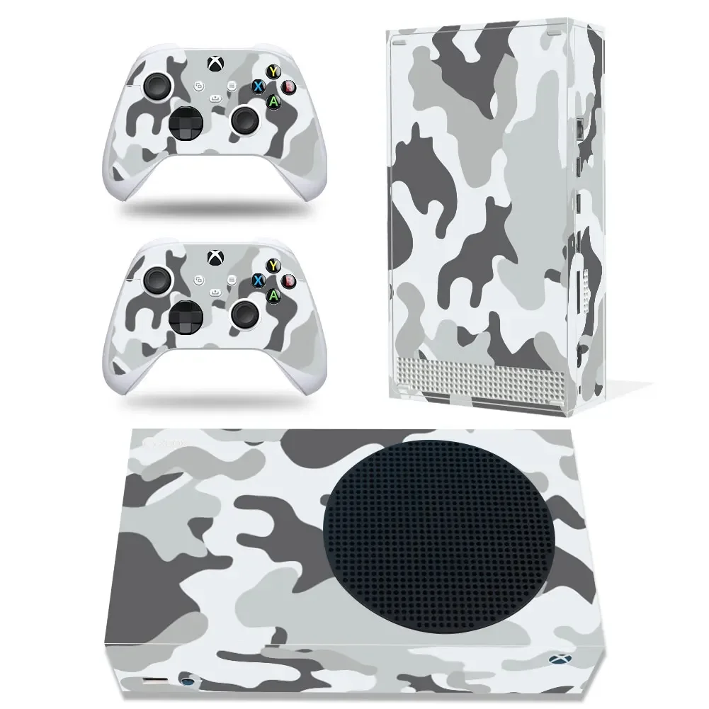 Camo designs Xbox Series S Skin Sticker Decal Cover Xbox series s Vinyl XSS Skin Console and 2 Controllers