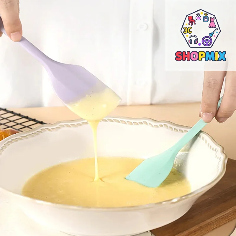 Multifunctional Silicone Cake Spatula Heat-resistant Non-sti