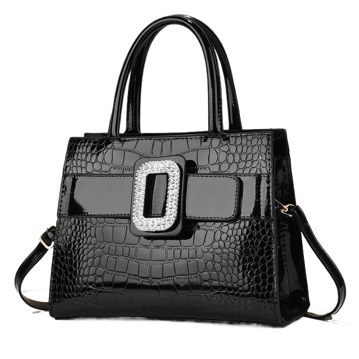 Handbags for Women 2025 New Bright Leather Large Capacity Luxury Women's Shoulder Crossbody Bags Single Designer Female Bags