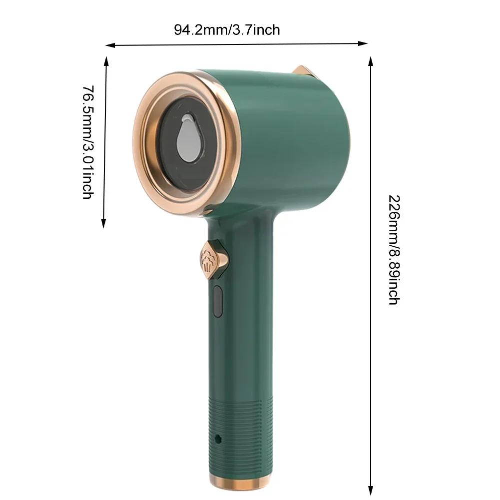 Ferro da stiro a vapore portatile portatile per indumenti 110-220V Ferro da stiro a vapore in tessuto Serbatoio d'acqua da 50 ml Macchina da stiro verticale a calore rapido Utensili domestici