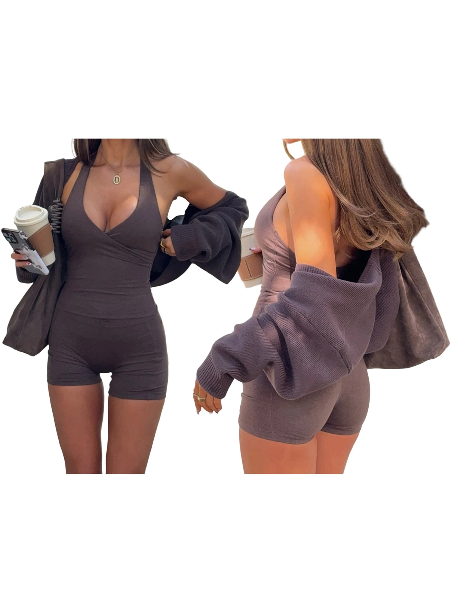 Senhoras malha com nervuras cardigan camisola cor sólida manga longa frente aberta colheita topo casual outono streetwear moda