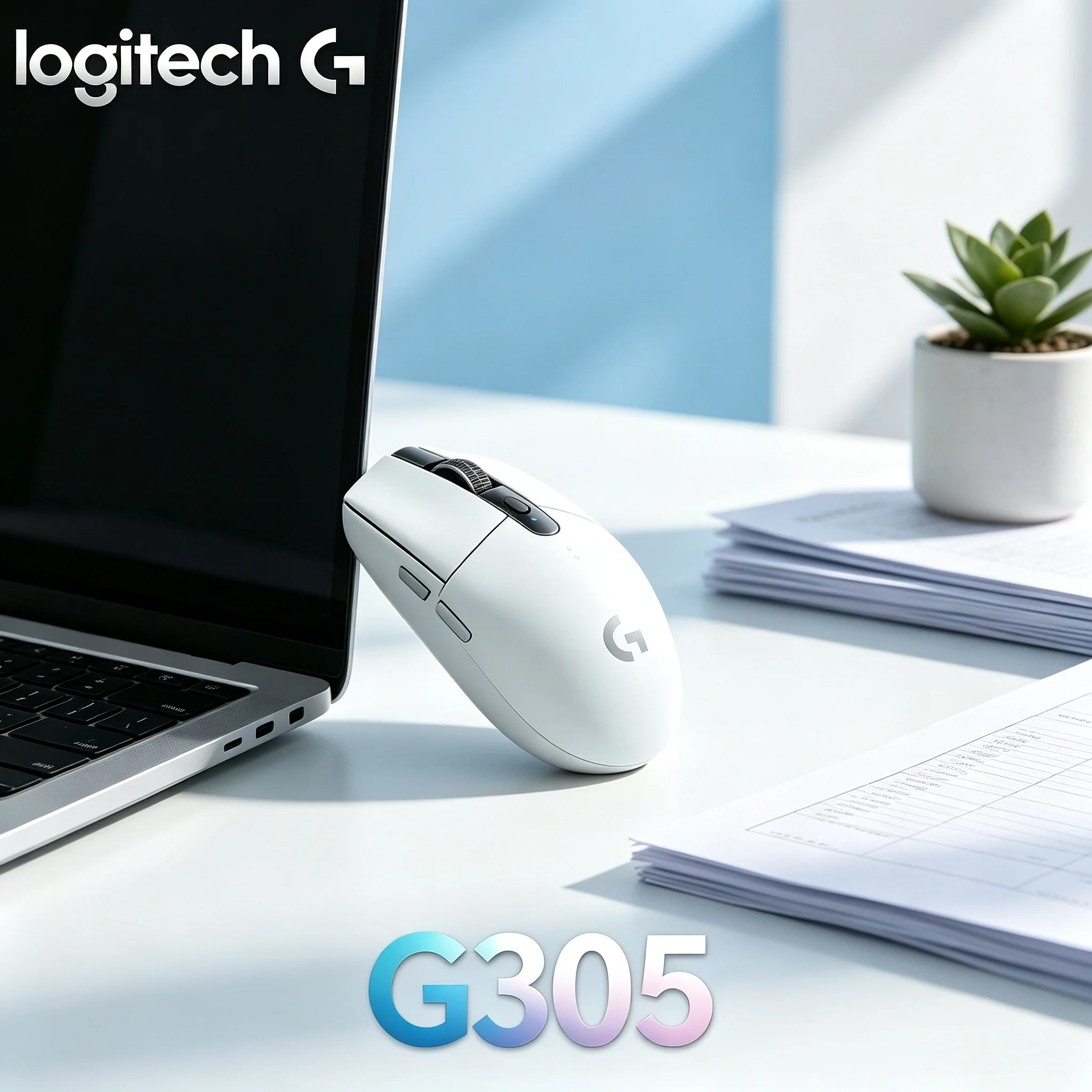 Logitech G305 LIGHTSPEED Wireless Mouse High Responsive Optical Sensor For E-sports Game And Daily Office