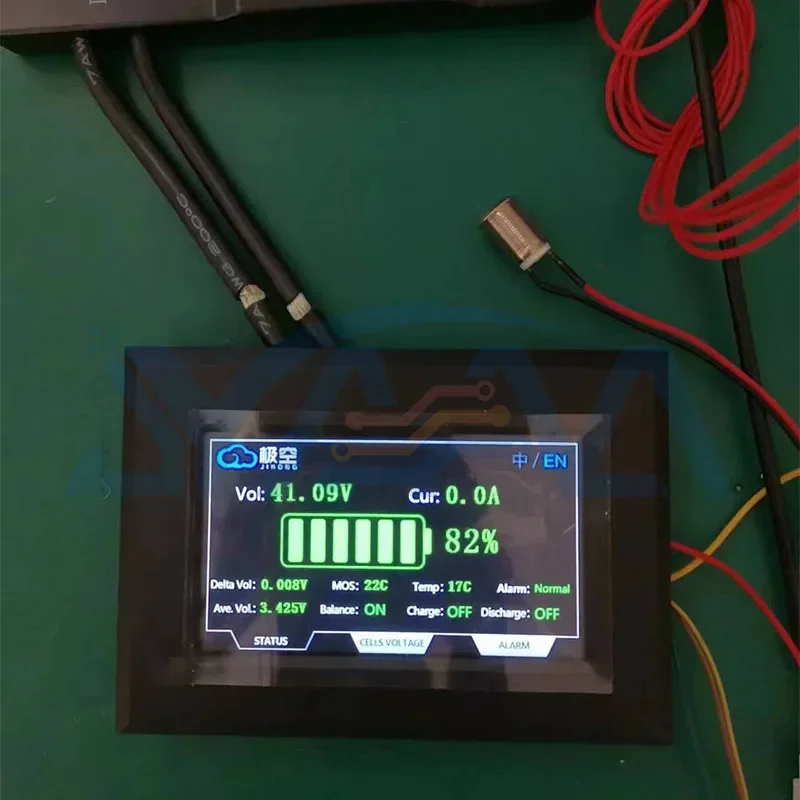 JK Smart BMS Accessory LCD Touch Screen LCD Display for Jikong Pcb Battery Management System