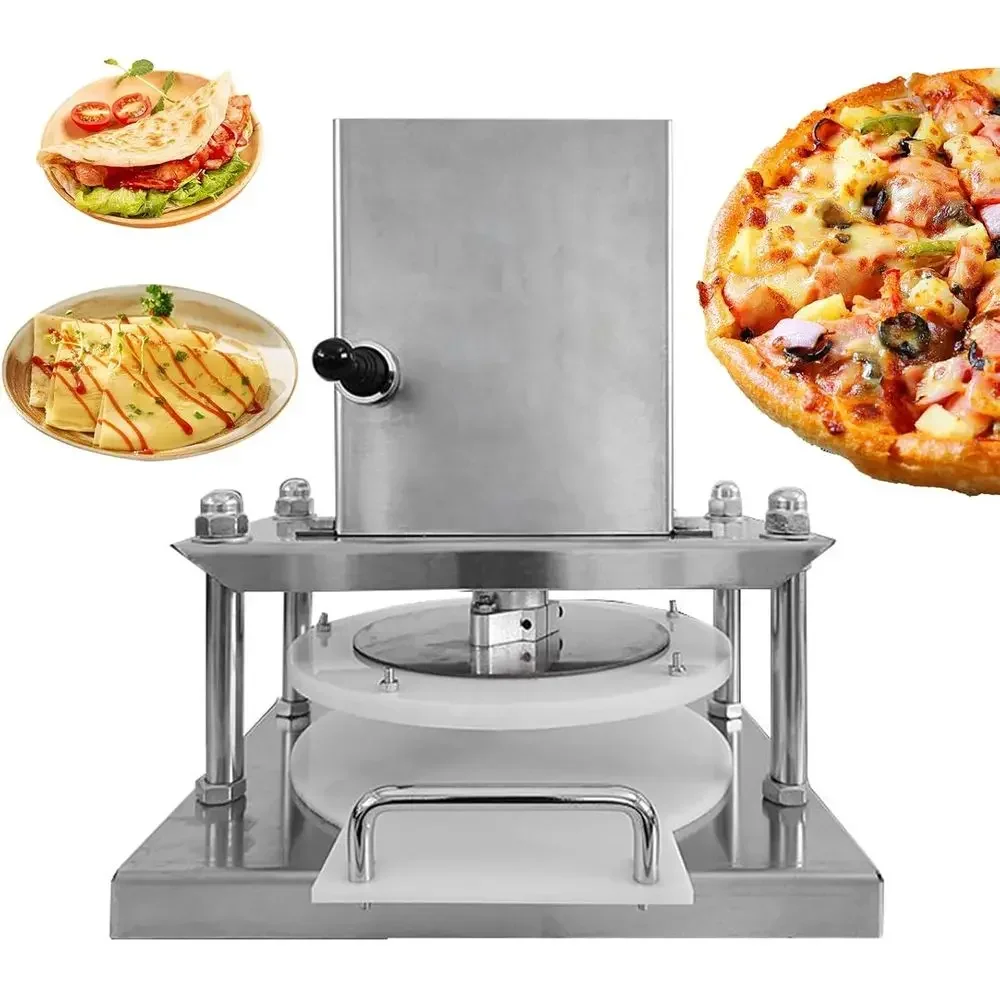 

Electric Pizza Dough Prhine 22cm/25cm/30cm Commercial Electric Dough Sheeter Pastry Pizza Dough Pastry PrMg hine or Noodle Pizza