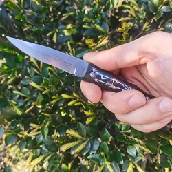 Popular online multifunctional folding knife, practical outdoor camping, multi-purpose portable knife, bamboo knot pattern, pers
