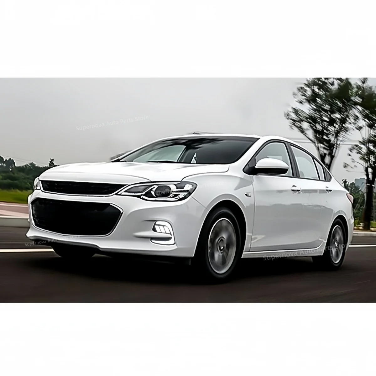 For Chevrolet Cavalier 2016-2019 Daytime running light Modification Three colors Turn signal Decorative light Automobile parts