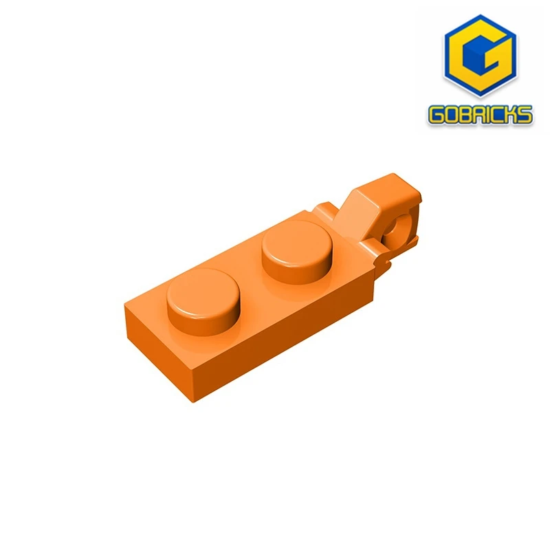 Gobricks GDS-820แผ่น1X2 W/STUB แนวตั้ง/END เข้ากันได้กับ Lego 44301เด็กของเล่นประกอบบล็อกอาคารการวิเคราะห์