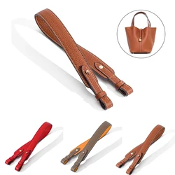 New Genuine Leather Handle Shoulder Crossbody Cowhide Bag Handle Shoulder Strap For Women Purse Tote Bags Handles Replacement