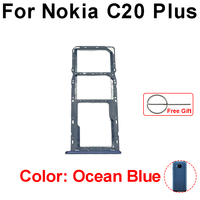 SIM Card Tray For Nokia C20 Plus C30 X10 X20 X30 X100 SIM Card Tray Reader Slot Socket Replacement Parts