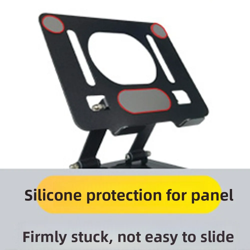 Portable 360° Rotation Tablet Stand Heat Dissipation Multi Angle Tablet Holder Metal Adjustable Tablet Phone Bracket Universal